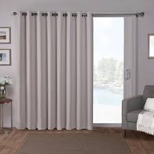 Choose from contactless same day delivery, drive up and more. 84 X100 Sateen Blackout Solid Grommet Top Extra Wide Curtain Panel Silver Exclusive Home Target
