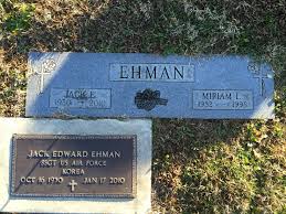 Jack Edward Ehman (1930-2010)
