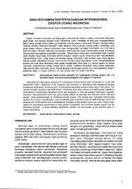 Cara yang akan saya tampilkan adalah cara saya dalam mereview jurnal internasional dalam memenuhi tugas perkuliahan, sebelumnya referensi yang saya gunakan dimulai dari diskusi bersama mahasiswa pascasarjana, searching digoogle, dan bertanya sesama mahasiswa. Pdf Analisis Hambatan Perdagangan Internasional Ekspor Udang Indonesia