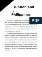 There are 8 types of corruption frequently practiced in the philippines namely: Position Paper Graft And Corruption Corruption Political Corruption