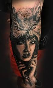 Flowers have a natural attractiveness and are very feminine, undoubtedly they are measured a feminine design. Lady Face Tattoo Owl Feather Tattoos Female Warrior Tattoo Girl Face Tattoo