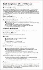 Correctional Officer Duties Resume Lovely Bank Pliance Ficer Cv Sample Education Resume Good Resume Examples Sample Resume