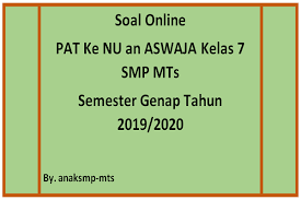 Berikut ini ialah contoh penggalan teks laporan yang disusun atas dasar pola urutan waktu yaitu …. Soal Pat Ke Nu An Aswaja Kelas 7 Smp Mts Semester Genap Tahun 2019 2020 Anak Smp Mts