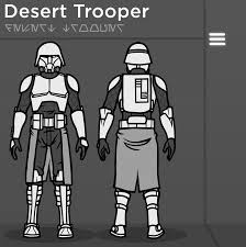 Phase 2 Desert Trooper Star Wars Clone Wars Star Wars Images Star Wars Awesome