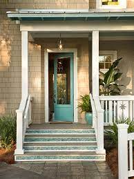 Front door turquoise with black shutters. Turquoise And Blue Front Doors With Paint Colors House Of Turquoise