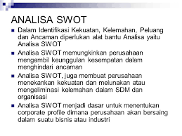 Analisa Swot Manajemen Strategis Ppt Download