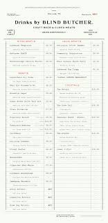 Art Of The Menu Blind Butcher Restaurantdesign Menu Layout Menu Design Restaurant Branding
