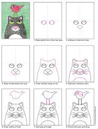 Bird On A Cat Art Projects For Kids Elementary Art Projects Kids Art Projects Homeschool Art