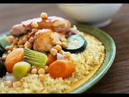 Couscous Rapide Au Poulet Youtube Moroccan Food Fine Cooking Food