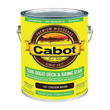 I always go with the. Cabot 1437 Town Country Hardware