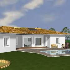 Plan De Maison Contemporaine Aix En Provence Maison Provencale En 2020 Maison Plain Pied Contemporaine Maison Plain Pied Plan De Maison Villa