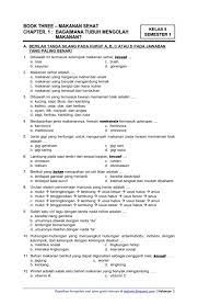 Maybe you would like to learn more about one of these? Download Soal Tematik Kelas 5 Semester 1 Tema 3 Subtema 1 Makanan Sehat Bagaimana Tubuh Mengolah Makanan Rief Awa Blog