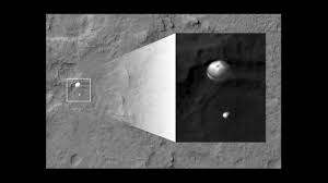 Thing is would it really be that hard to send a rocket to mars with a robot attached probably not, don't get the mars rover issues, more likely to believe they would airbrush out. Mars Rover Landing Photographed From Mars Orbit Space