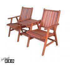 Jack N Jill Solid Timber Chair Melbourne Merbau Hardwood Dual Seat Chair Features Sturdy Hardwood Const Outdoor Furniture Quality Outdoor Furniture Furniture