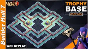 15 base aula tukang level 7 terbaru anti bintang 3 coc versi baru. New Best Builder Hall 7 Base With Replay 2021 Bh7 Base Copy Link Clash Of Clans Youtube