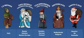 The 5 Faces Of Santa Claus Around The World Ready Set Trek Unable to conclusively prove the existence of santa, the vatican decided to throw its weight behind something they'd had countless dealings with: faces of santa claus around the world