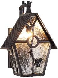 We did not find results for: Buy Rustic Outdoor Wall Lanterns Exterior Wall Mounted Sconce Light Designer Style Outdoor Wall Light Fixtures For Home Patio Garden Garage Farmhouse Porch Lighting With Water Glass Oil Rubbed Brown Online In