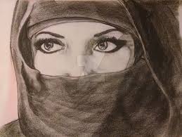 Want to discover art related to chador? Chador School Project Drawing Portrait Art Drawings