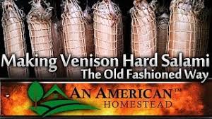 Homemade smoked hard salami recipe / pop this goodness in the oven and before you know it, you'll be crunching away!. Making Venison Hard Salami The Old Fashioned Way Youtube