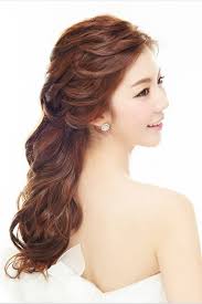 Korea Wedding Hairstyle Asian Wedding Hair Hairdo Wedding Elegant Wedding Hair