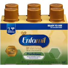 Do not use opened bottle and/or prepared formula if . Enfamil Prosobee Soy Ready To Use Infant Formula Bottles 6 Ct 8 Fl Oz Qfc