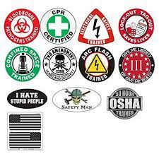 Helmet Sticker Bundle 21918 12 Stickers Included Full Color Printed By Stickerdad Hard Hat Helmet Windows Wa Helmet Stickers Sticker Collection Stickers
