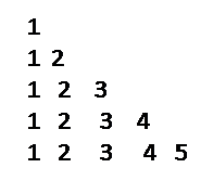 After you write a c++ program you compile it; How To Display Pyramid Using Javascript Stack Overflow