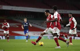 All seven of saints' premier league wins against arsenal have come at home. Arsenal 1 1 Southampton Pierre Emerick Aubameyang Cancels Out Theo Walcott S Opener Daily Mail Online