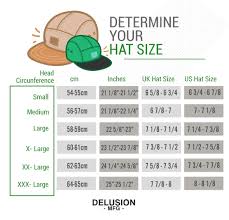 How to measure your head then use the chart above to find your size. Definitive Guide To Hat Sizes Hat Size Chart Coolguides