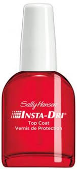 Following the instructions in the package. Sally Hansen Insta Dri Anti Chip Top Coat Lifeandlooks Com Be Beautiful