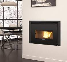 Inserts et foyers à granulés. Insert A Granules Autonome Extraflame P85 Plus 12 Kw Leroy Merlin