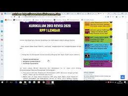 Cd perangkat pembelajaran sd, smp, sma, smk revisian baru sudah mengikuti anjuran menteri sesuai dgn permendikbud baru dengan format 1 lembar untuk 2 semester, sudah lengkap dengan silabus, rpp, prota, promes, kkm, kikd dsb Cara Download Rpp Guru Sd Di Datadikdasmen Youtube