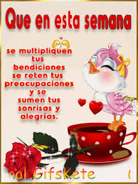 Comenzar la semana con buena energía es una manera importante de empezar la semana con muchas pilas y preparado para cumplir con todas las cosas que tenemos pensado hacer en cada uno de los días. Feliz Inicio De Semana Gifs Kete