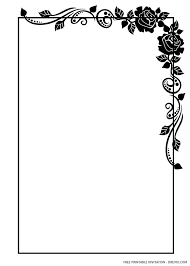 Black And White Wedding Invitations Templates Free Printable Black And White Floral Wedding Invitation Templates Drevio In 2020 Wedding Invitations Borders Floral Wedding Invitations Designs Coloring Books