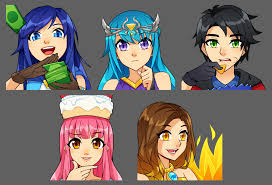 Today i wanted to finally complete my set of drawings of the krew from the itsfunneh gaming channel. Artstation Itsfunneh Krew Viviane Matsukuma