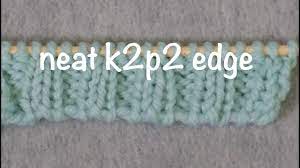 Slip 4 sts to cn and hold in front, p2, slip 2 sts from cn to left needle and move cn to back, k2, p2 from cn. Alternating Cast On For Double Rib K2p2 Technique Tuesday Youtube