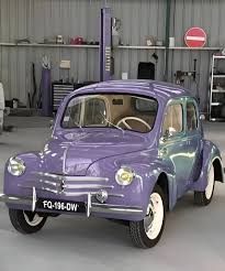 Image result for Parchment Cream 1957 Renault