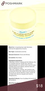 Nwt Kiehl S Rare Earth Deep Pore Cleansing Masque Deep Pore Cleansing Pore Cleansing Mask Pore Cleansing