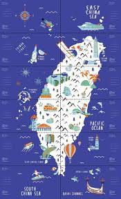 pin by tung yin on 中国 台湾省 中華民国 maps illustration design map design japan design