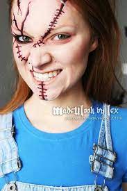 Pin By Kalani Love On Halloween Luv Halloween Makeup Scary Cool Halloween Makeup Chucky Makeup