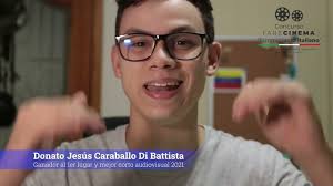 Donato Caraballo Di Battista invita a los jóvenes talentos a participar en  Fare Cinema