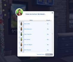 You'll be drinking juice as it . Mod The Sims Ats4 Beer Made Drinkable
