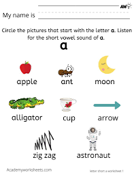 Explore the abcs with 800+ printable alphabet worksheets. Learn The Letter A A Learn The Alphabet Academy Worksheets