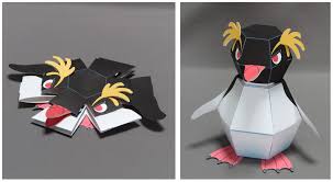 Open or unzip the penguin_pngs.zip file. The Penguin Bomb A Flat Origami Penguin That Assembles Itself When Dropped On A Hard Surface