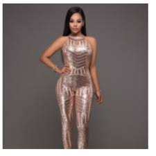 Fitted jumper with good stretch and thin top straps. Pants Jumpsuits Rose Gold Jumper Poshmark