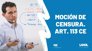 La moción de censura, al igual que la cuestión de confianza, es un procedimiento recogido en la constitución española que puede provocar la otros aspectos de trámite de la moción de censura y de su debate parlamentario se regulan en los artículos 175 a 179 del reglamento del congreso de. Mocion De Censura Youtube
