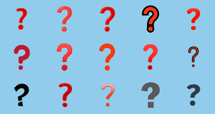 How to use a question mark. Black Question Mark Ornament Emoji