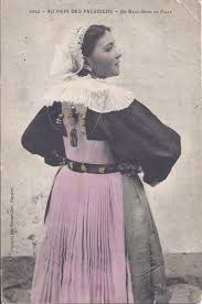 Bijoux Regionaux Loire Region Folk Costume Lace Costume Folk Dresses