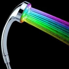 Led Rainbow Shower Head Led Shower Head Shower Heads Rainfall Shower Head