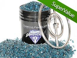 With its rugged steel construction and large diameter, you know you can enjoy a roaring fire. Fire Pit Glass Kit With 18 Inch Stainless Steel Fire Pit Ring